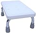 Bath Step Stool - Foot Step for Children, Adults, Seniors, Elderly, Handicap - Heavy Duty Portable Medical Bath or Kitchen Stepping Stool - by BrightCare