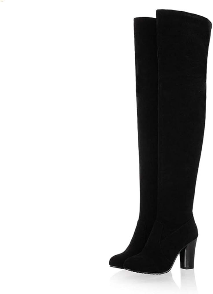 long black knee boots