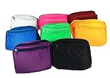 Neon Fanny Pack, 80's Style Waist Bag, 3 Pockets, Multiple Colors Available
