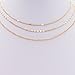 Zealmer Gold Choker Necklace Set Layered Choker Necklace Simple Design 3 PCS