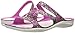 crocs Women's Swiftwater Graphic W Flat Sandal, Pink/Floral, 9 M US