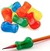 The Pencil Grip Neon Grippers 6-Pack, Pencil Grips for Kids Handwriting, Ergonomic Pen Holder for Righties & Lefties, Writing Practice for Kids, Toddlers, Adults, Writing Tool with Finger Cushion