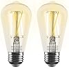 Geeni LUX Edison ST19 Edison WiFi LED Smart Bulb, 2700K – 6500K 8W, E26 Base, Dimmable, Tunable White Light, Compatible…