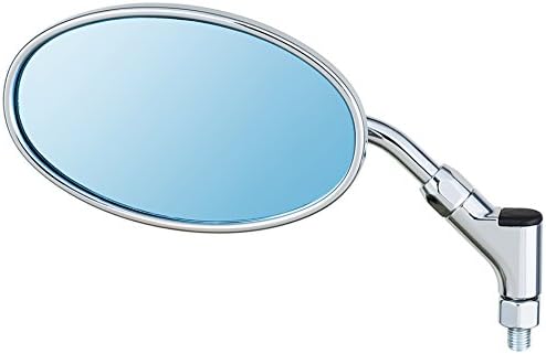 bike mirror Napoleon classical 3 Mirror Silver blue mirror left and right common thread diameter 10mm AB3-101-10B