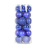 Happy Bag Christmas Tree Ornaments Plastic Light Balls