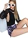 SweatyRocks Women's Solid Black Long Sleeve Pullover Crop Top Hoodie