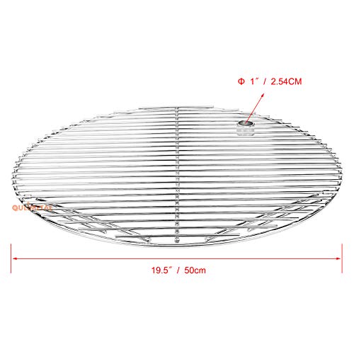 QuliMetal 19.5" 304 Stainless Steel Round Cooking Grid Grate for Akorn