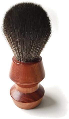 Mens Synthetic Luxury Shaving Brush - Shave Brushes Handcrafted in Solid Mahogany Wood for Men by PARAGON SHAVING