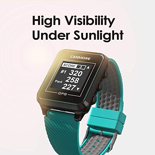 CANMORE TW353 Golf GPS Watch for Men and Women, High Contrast LCD