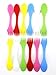 ZICOME Set of 12 Original BPA-Free Tritan Spork Multi-Color (6 Colors)
