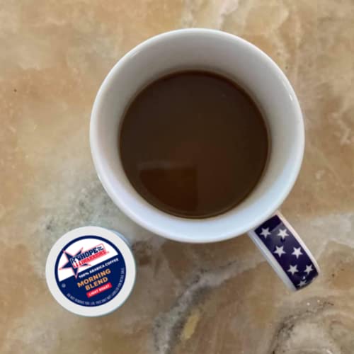 Hope For The Warriors Coffee 80 Single Serve Coffee Pods Keurig K Cup Brewers 80, Morning Blend