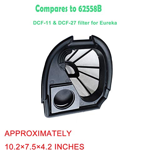 Wadoy Replacement Filters for Eureka Easy Clean, Quick Up DCF11 Vacuum