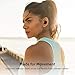 Bluetooth 5.0 Wireless Headphones, ENACFIRE Future Plus Wireless Earbuds 104 Cycle Playing Time IPX8 Waterproof Deep Bass Bluetooth Headphones with 2600mAh Charging Case
