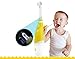 Baby Sonic Electric Toothbrush Battery with 3 Tooth Brush Heads 1-8 Years Old,yellow