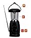 Kaito KA249W Multi-Functional Solar/Wind-up Dynamo and Solar Powered LED Camping Lantern with AM/FM NOAA Weather Radio & Cell Phone Charger, Color Black