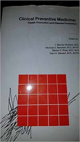 Clinical Preventive Medicine Health Promotion And Disease - 