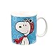 Vandor 85165 Peanuts Live it Up Ceramic Mug, Multicolored, 12-Ounce