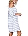 Just Quella Women's Casual Off The Shoulder Loose Long Dress 8650