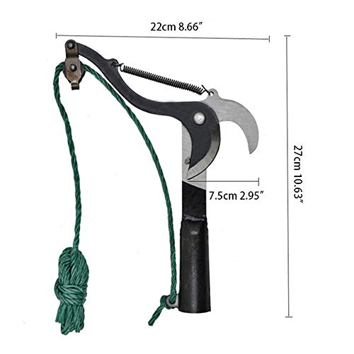 High Altitude Astschere Baum scharf Trimmer Branchen Cutter Gartenschere Pick-Frucht-Werkzeug mit Seilrolle Shear – Bild 3