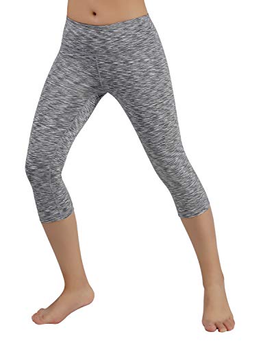 image for ODODOS Power Flex Yoga Capris Tummy Control Workout Non See-Through Pa