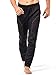 INBIKE Cycling Running Pants Jogger Winter Windproof Long Straight Sweat Pants Black Large TJ