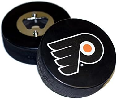 EBINGERS PLACE Philadelphia Basic Logo NHL Hockey Puck Bottle Opener