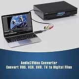 VIXLW USB Video Capture Card RCA to USB Video Converter for VHS MiniDV Hi8 DVD view 2
