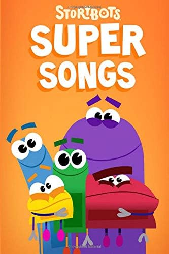 StoryBots Super Songs: Writing Journal - Lined Notebook - Perfect Gift For Kids - Composition Book 6x9 - 100 Pages