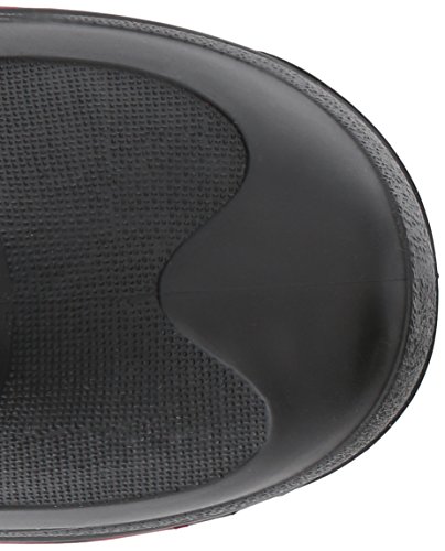 Kamik Boys' Waterbugwide Snow Boot, Charcoal/Red, 8 Wide US Toddler