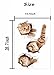 Light up in the Dark 3D Wall Decals Stickers Vivid Decors Murals (Cat) for Room Home Removable Wall Art Decals Wall for Kids Rooms DIY Home Decoration (Cat)
