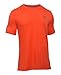 Under Armour Men's Charged Cotton Sportstyle T-Shirt, Dark Orange/Nova Teal, X-Large