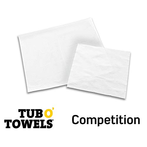 Tub O Towels Heavy Duty 10" x 12" MultiSurface Cleaning Wipes, OnThe