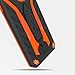 Zizo Static Series Compatible with Samsung Galaxy S8 Plus Case Military Grade Drop Tested with Built in Kickstand Black Orange