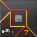 AMD Ryzen 7 7700 Processor with Wraith Prism Cooler, AM5, 8C/16T, 5.3 GHz view 2