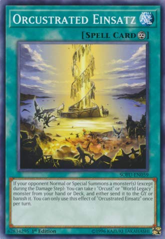 Yu-Gi-Oh! - Orphegel Einsatz - SOFU-EN059 - Soul Fusion - 1st Edition - Common
