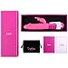 Lyps Lily - Vagina, G Spot & Clit Vibrator - FDA Approved Body-Safe Silicone - 10 Vibration Settings Adult Toy - Waterproof Rabbit Vibrator - Quiet Adult Sex Toy - Non Odor & Discreet Packaging