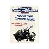 Monstrous Compendium: Forgotten Realms Appendix (Advanced Dungeons & Dragons/Tsr 2104)