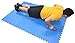 Wonder Mat Non Toxic Extra Thick Waterproof Exercise Gym Mats (Set of 4), Blue, 2' x 2'