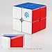 D-FantiX Gan 249 V2 M Magnetic 2x2 Speed Cube Stickerless Gans 2x2 Magic Cube Puzzle Toy (49mm)