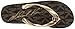 Michael Kors Womens Signature Flip Flops Gold Size 10
