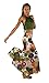 Tropic Bliss Women's Palazzo Pant Multicolored (XX-Large, Orange)