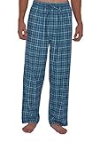 Del Rossa Men's 100% Cotton Flannel Lounge Pants - Pajama Bottoms