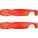 Bike Tire Levers | Flat Tire Removal Tools for Road & Mountain Bicycles | Set of 2 Gorilla Levers | Fire Red