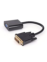 Adaptador DVI a VGA wawpi macho a hembra adaptador (DVI 24 + 1 A vgi)