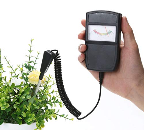 Kumiy Soil PH Measuring Instrument Tester Meter, Soil Test Kit for PH, Great for Garden, Farming, Indoor, Outdoor (No Battery Needed)