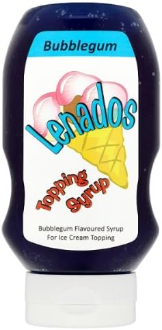 Lenados Topping Syrup Bubblegum 12X585G