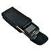Turtleback Belt Clip Holster Case Fits Sonim XP6 Nylon Vertical Heavy Duty Black Nylon Pouch