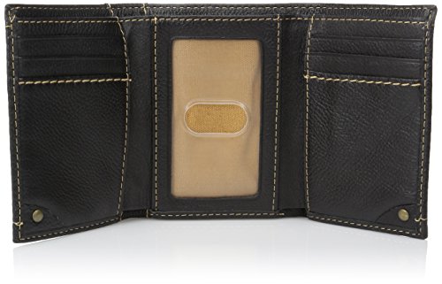 Carhartt Men's Trifold Wallet,Black,One Size