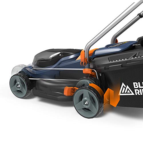 BLUE RIDGE BR8761U 40V 2.0Ah 14'' Cordless Lawn Mower Battery and Charger Included