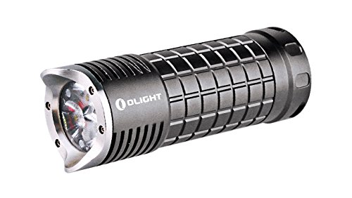 OLIGHT SR-Mini Intimidator Cree XM-L2 LED Diffused Flashlight, Black